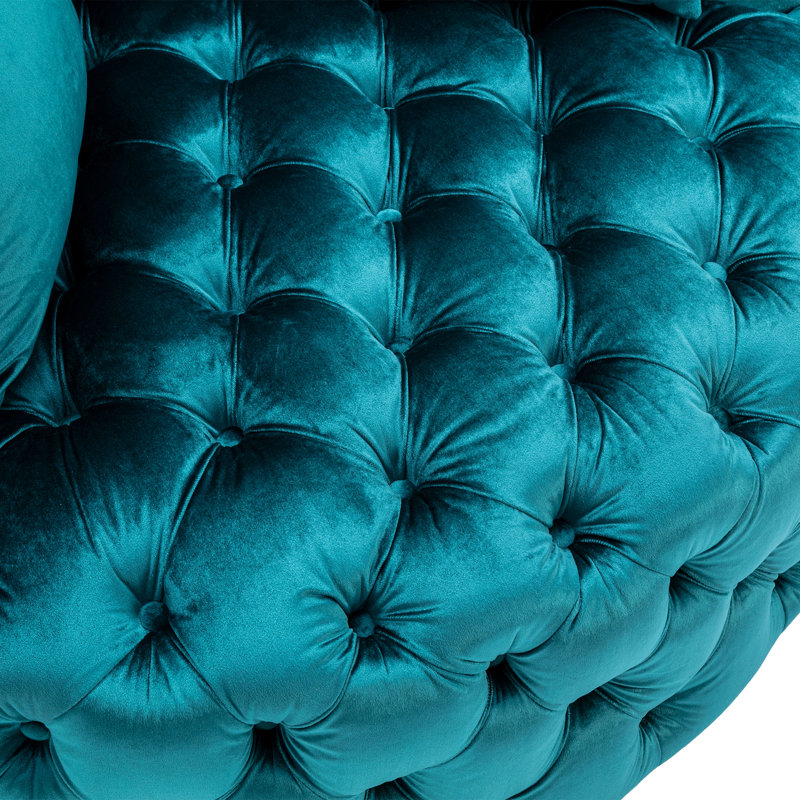 Rosdorf Park Debroa Upholstered Swivel Barrel Chair & Reviews Wayfair